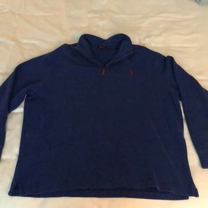 Zip up sweater pull over